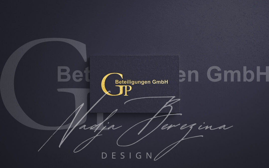 Seriöses Logo für Beteiligungs- und Vermögensverwaltungsunternehmen