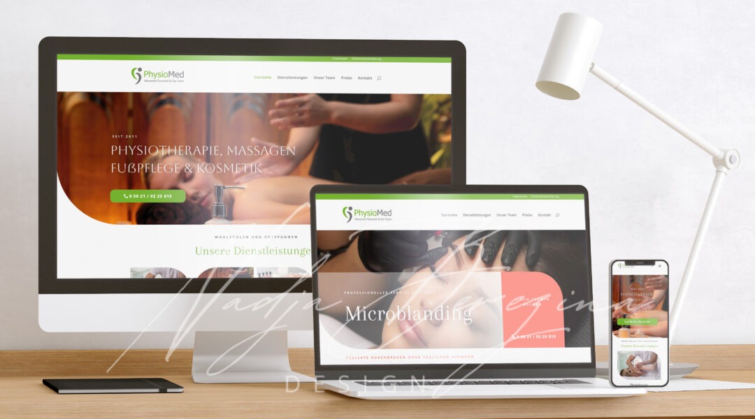 Webseite PhysioMed-Nienburg