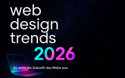 Webdesign-Trends 2026: Visionen, Farbe und neue Formen der Gestaltung