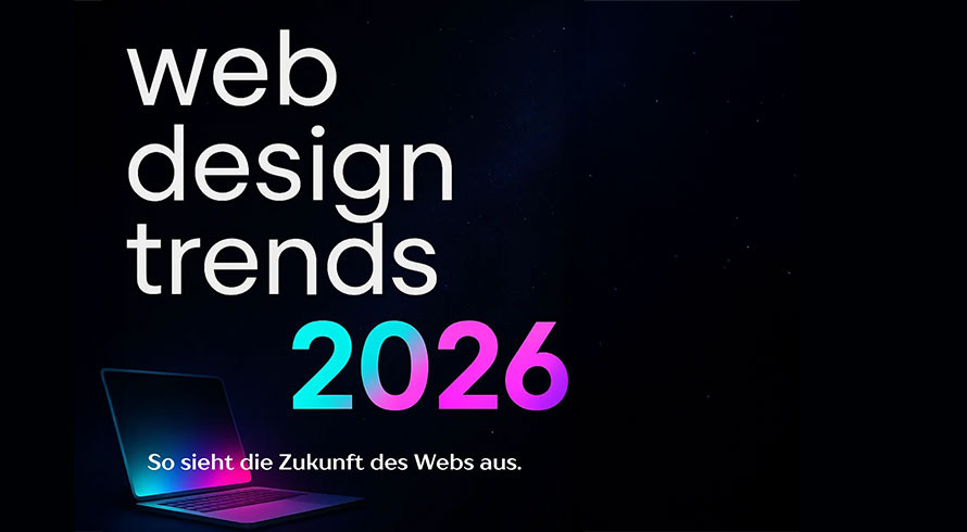 Webdesign-Trends 2026: Visionen, Farbe und neue Formen der Gestaltung